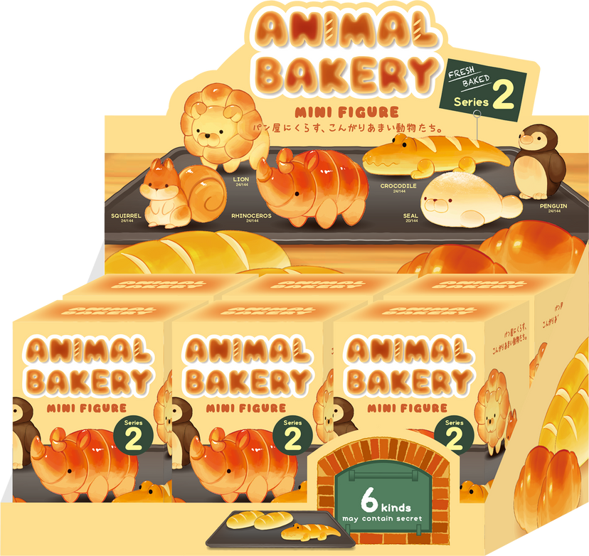Animal Bakery Minifigure: Series 2 - Collector Pocket Display