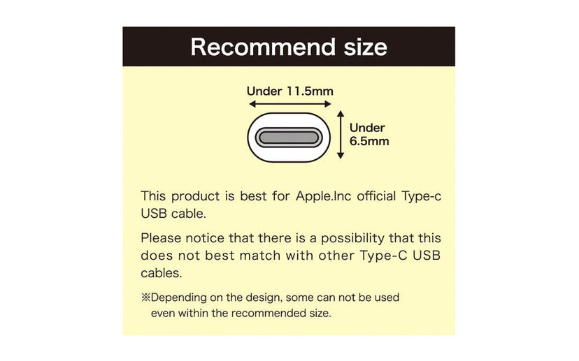 CABLE BITE for Type-C USB - Classic Shelf Accent