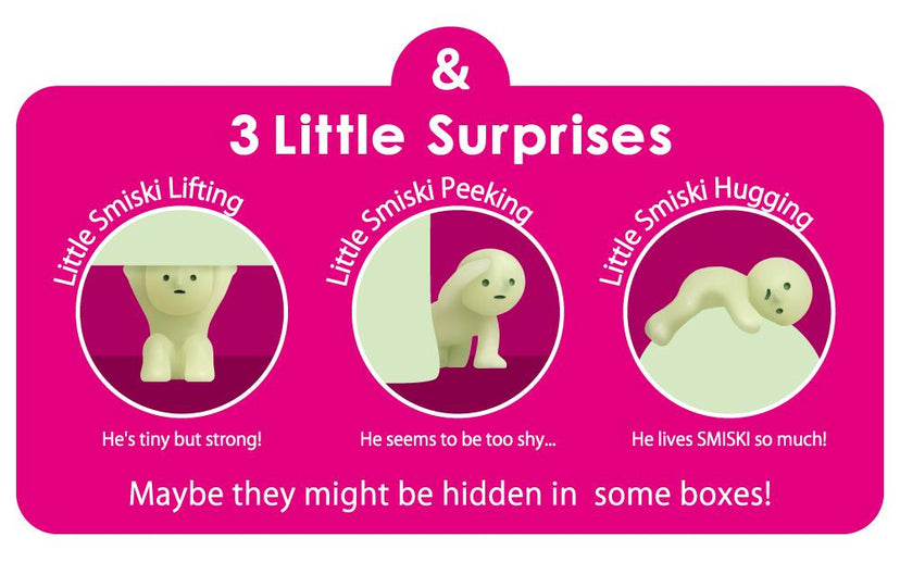 SMISKI Mini Figure Series 1 - Cute Gift Accent
