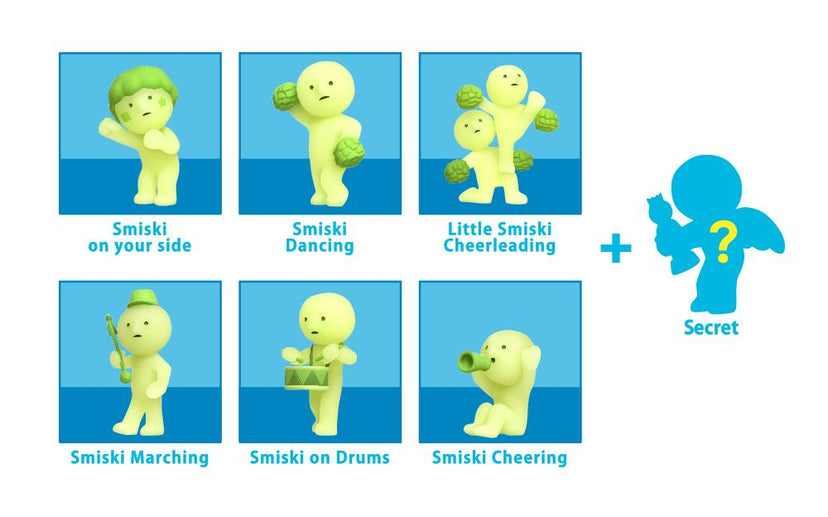 SMISKI Cheer Series - Lucky Mini Display