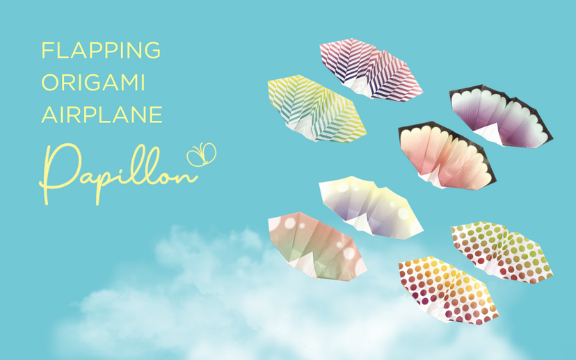 Papillon Origami Airplanes - Happy Travel Choice