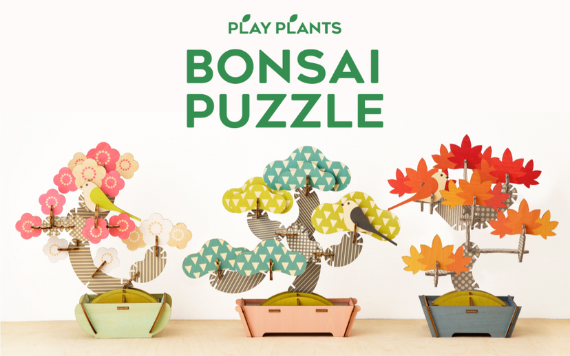 Play Plants Bonsai Puzzles - Display Gift Buddy