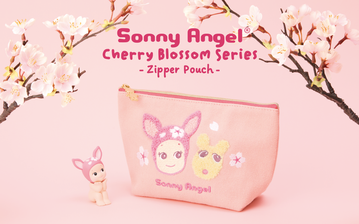 Cherry Blossom Series Zipper Pouch - Shelf Ready