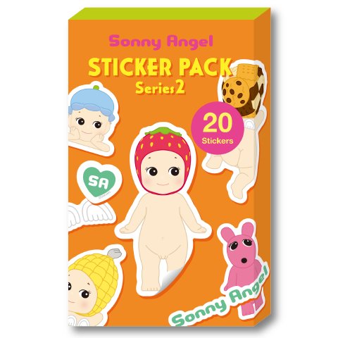 Sonny Angel Sticker Pack - Series 2 - Sweet Pocket Display